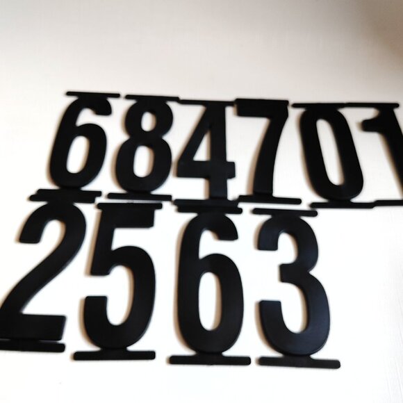 SOLAR HOUSE MARKER From Bed Bath and Beyond REPLACEMENT NUMBERS ONLY - Picture 4 of 7